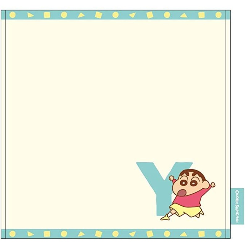 T’s Factory Crayon Shin-chan Initial Towel Shin-chan ‘Y’