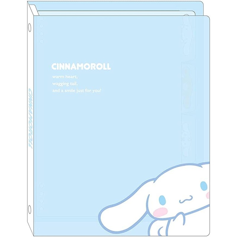 T’s Factory Sanrio 8-Holes Slim Loose Leaf Binder – Cinnamoroll