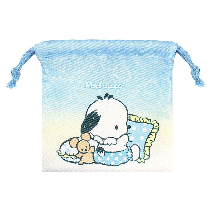 T’s Factory Sanrio Chocotto Drawstring Bag Nighttime / Pochacco