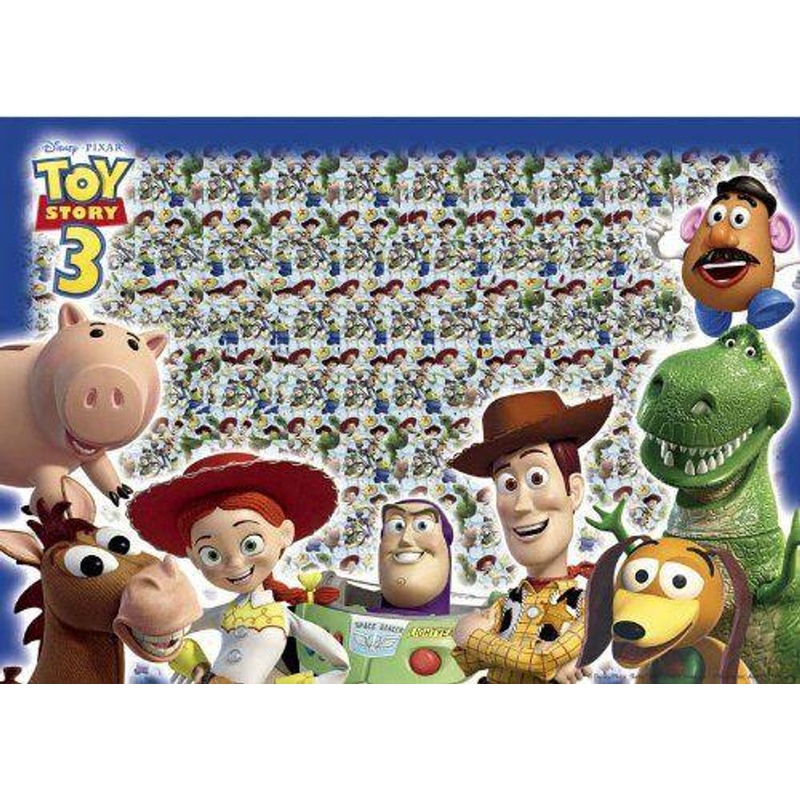 Tenyo DME-300-241 Jigsaw Puzzle Disney Toy Story 3 – Find the Alien! (300 Pieces)