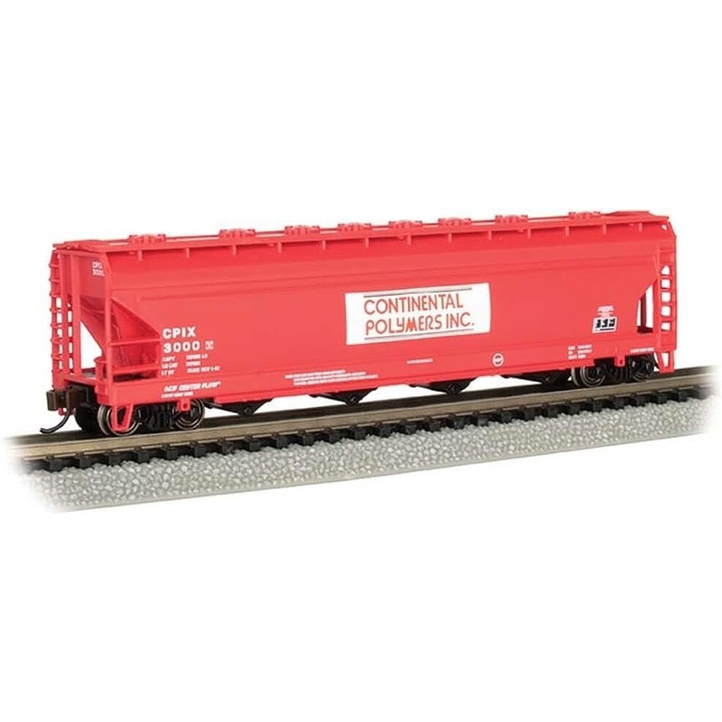 56′ 4-Bay Center Flow Hopper Continental Polymers #3000