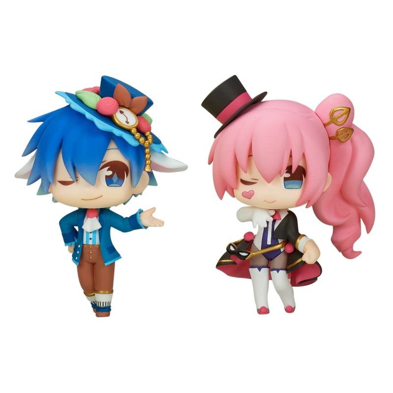 EMONTOYS Piapro Characters Trading Figure KAITO & Megurine Luka (Hatsune Miku)