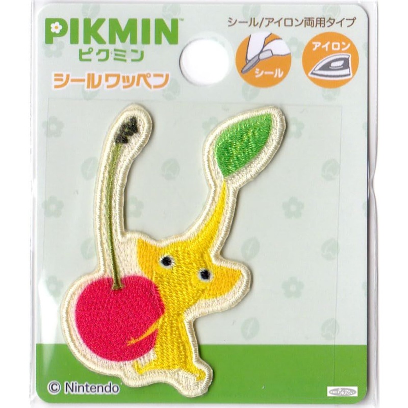 Pikmin Seal Patch Yellow Pikmin And Fruit