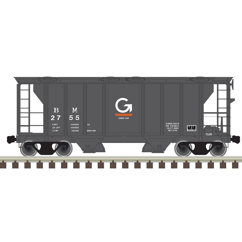 PS-2 Covered Hopper B&M Guildford #2758