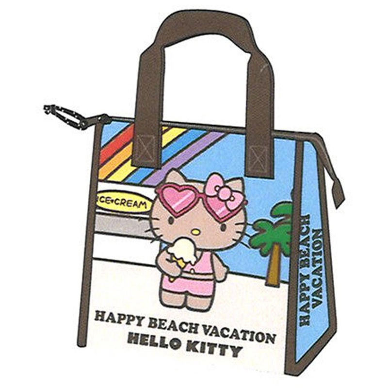 Sanrio Hello Kitty Happy Beach Day Triangle Cooling Bag