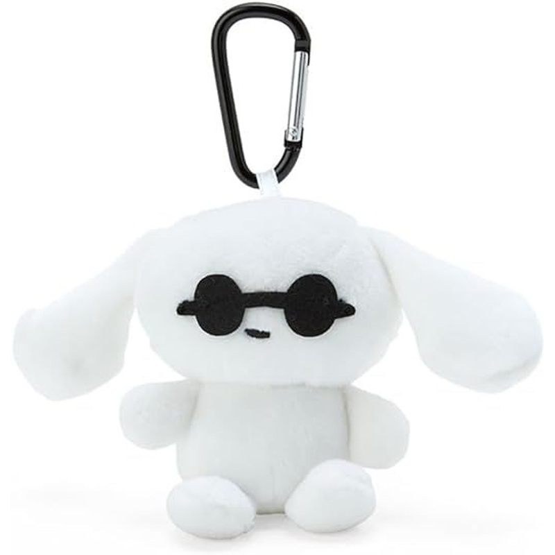 Sanrio Mini Plush with Carabiner Cinnamoroll with Sunglasses (I.CINNAMOROLL)