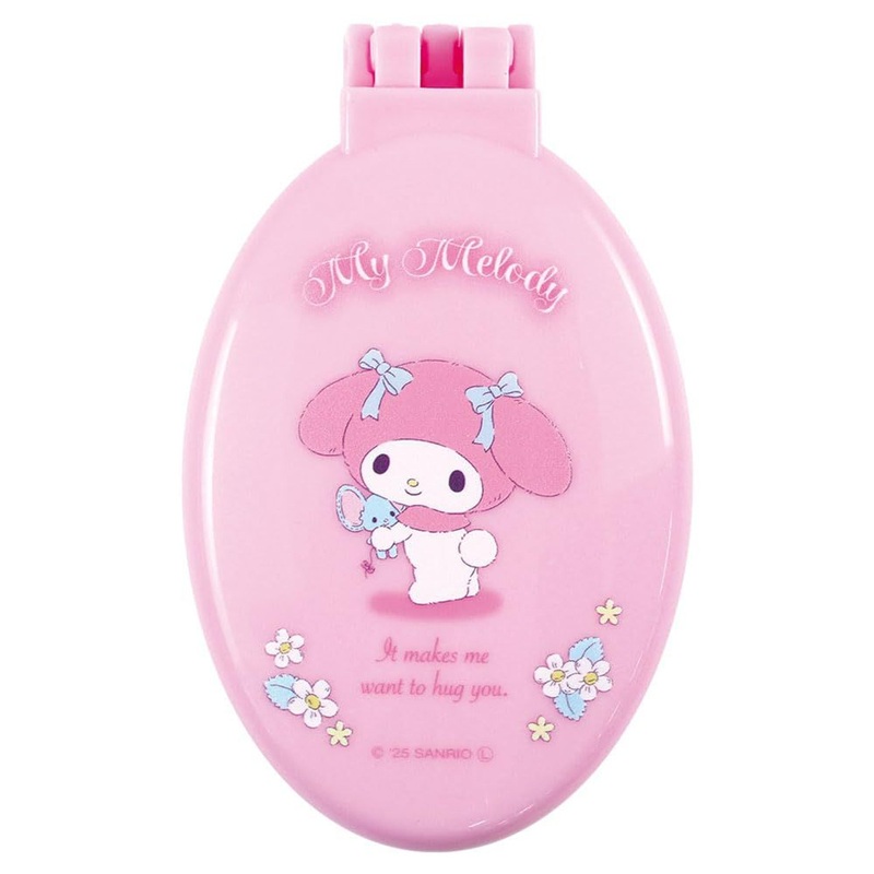 T’s Factory Sanrio Mirror Attached Hairbrush My Melody