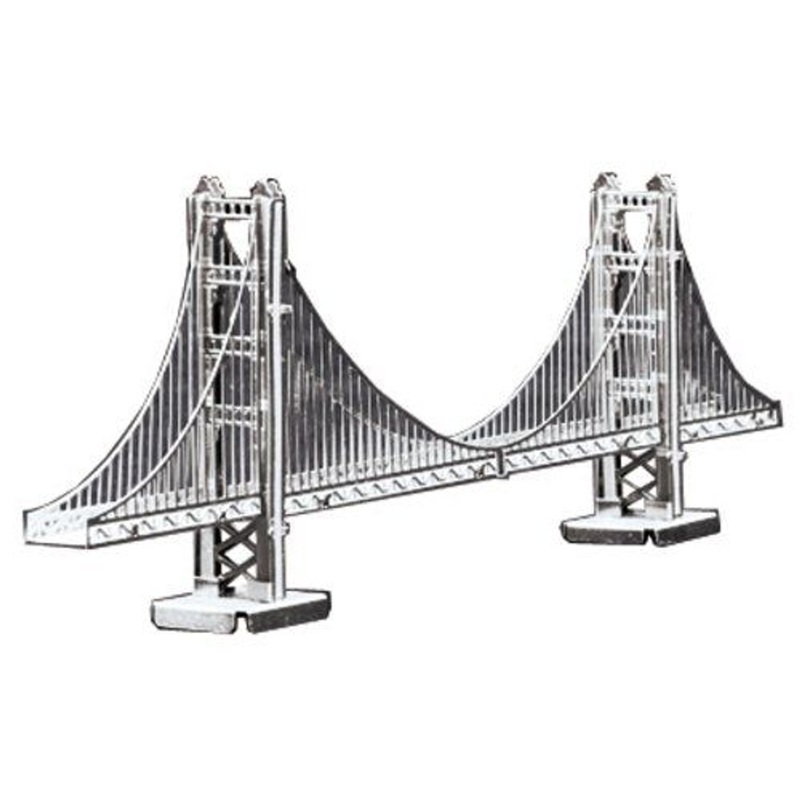 Tenyo TMN-01 Metallic Nano Puzzle Golden Gate Bridge