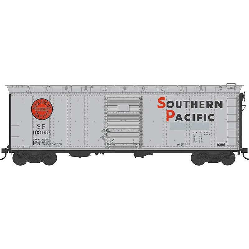 40′ Steel Side Boxcar Southern Pacific #163210