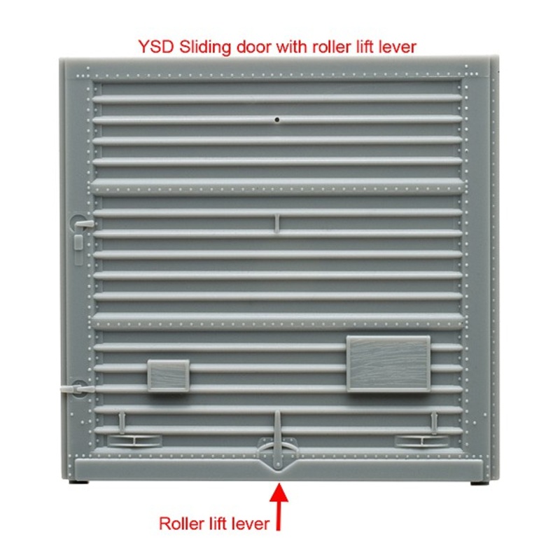 FMC 5077 Offset Double-Door Boxcar Undecorated