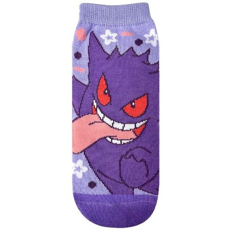 Pokemon Center Original Pokemon Center Socks Carax  Purple Gengar 23 – 25cm