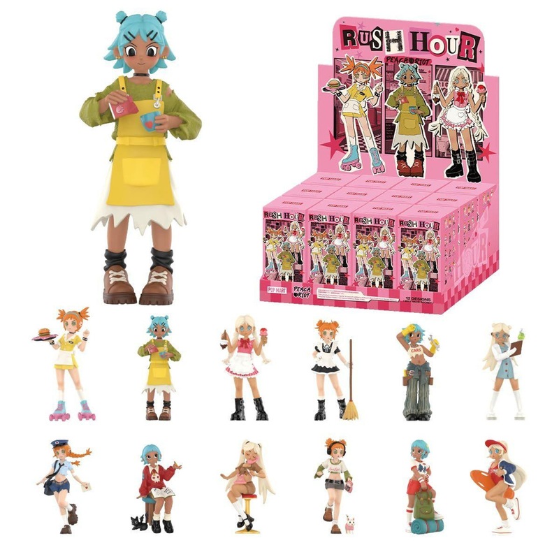 POP-MART Peach Riot Rush Hour Series Assortment Box (12 BOX RANDOM)