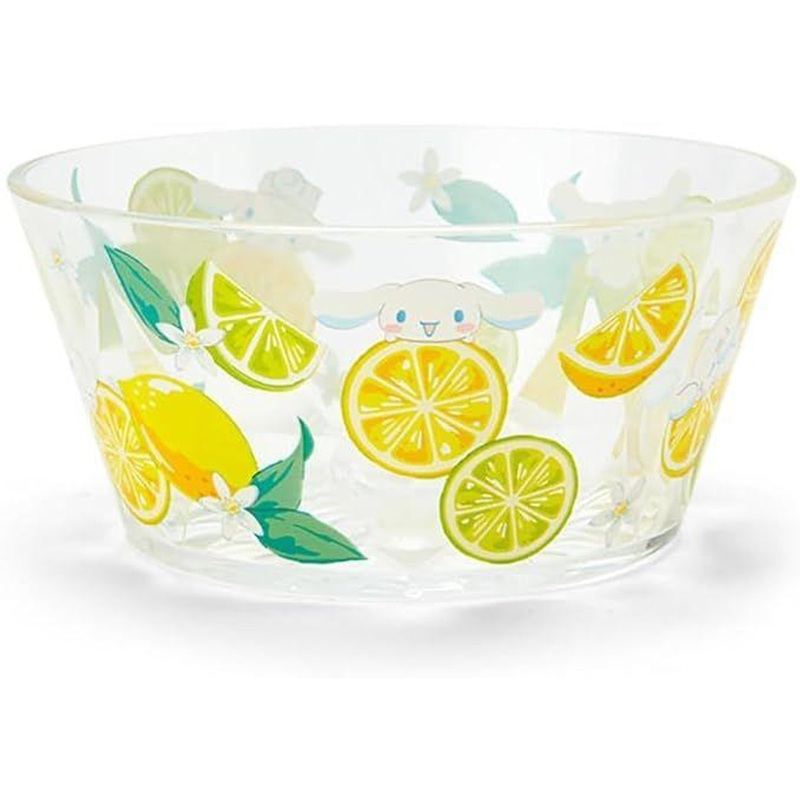 Sanrio Colorful Clear Bowl Cinnamoroll  Colorful Fruit Design