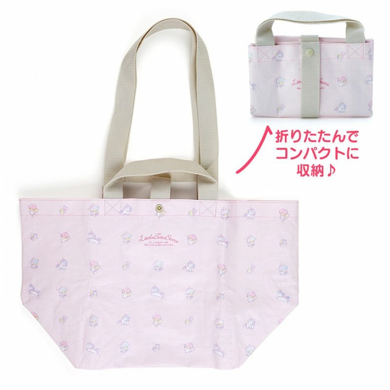 Sanrio Folding Tote Bag Little Twin Stars