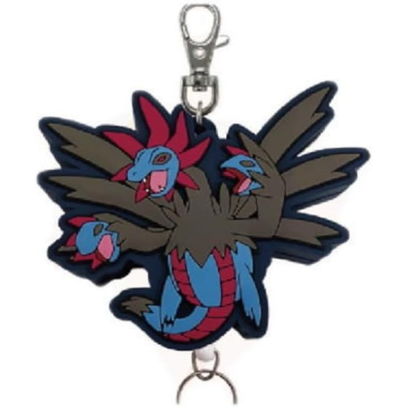 SK JAPAN Pokemon Center Rubber Reel Keychain Hydreigon