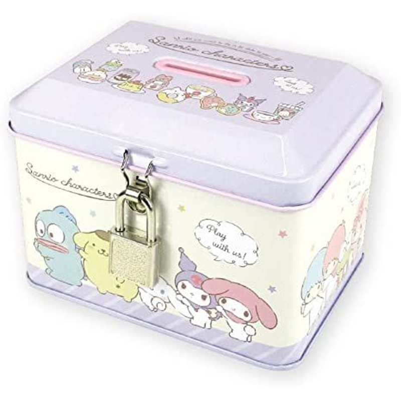 T’s Factory Piggy Bank with Key Lock Sanrio – Look At Me