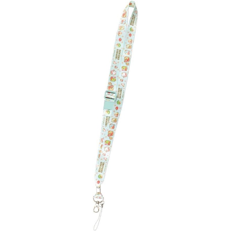 T’s Factory Sumikko Gurashi Lanyard Strawberry Fair