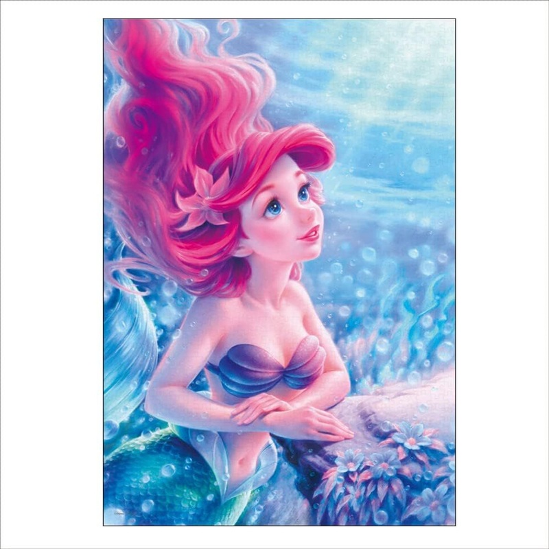 Tenyo Jigsaw Puzzle Disney Ariel Longing for Love… (1000 Pieces)