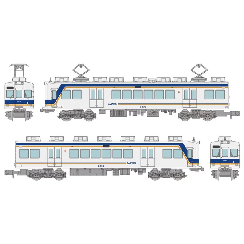 Tomytec Nankai Electric Railway Series 2200 Type 2230 (Thank You 2232 Configuration/Current Painting) 2 Cars Set C (N scale)
