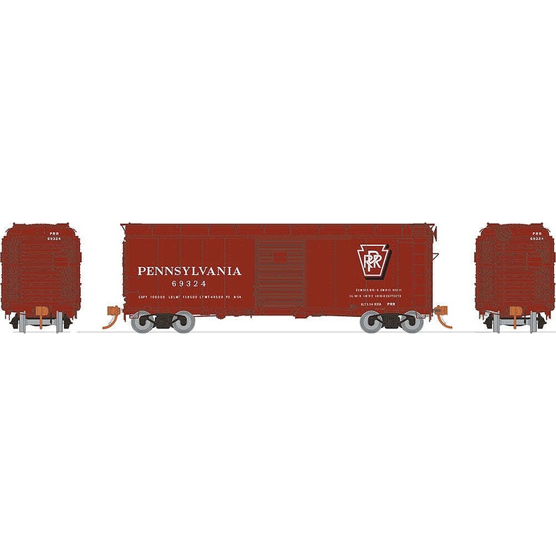 X31A Single-Door Boxcar PRR Shadow Keystone