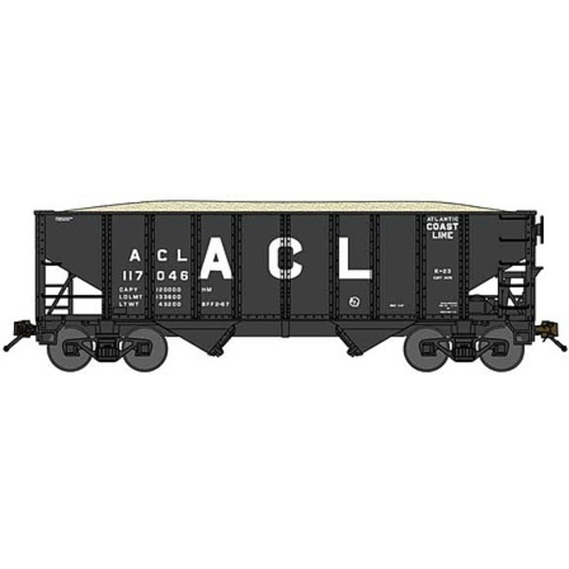 8-Panel 2-Bay Open Hopper Atlantic Coast Line #117159
