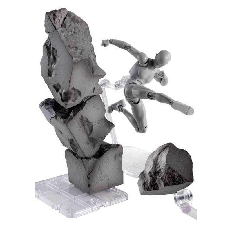 Bandai Tamashii Effect Concrete Crash Ver. for S.H.Figuarts