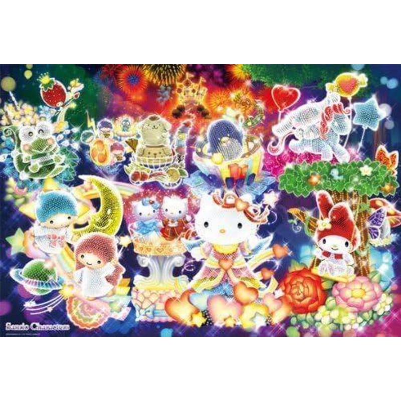 Beverly 91-114 TITLE PUZZLE –  Jigsaw Puzzle Hello Kitty’s Starlight Parade (1000 Pieces)