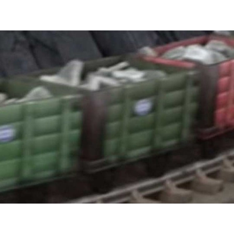 HO TTT Narrow Gauge High-Side Wagon/green (Runs on N Track)