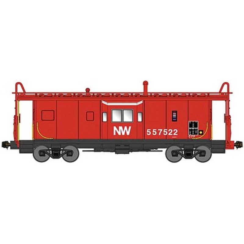International Car Bay Window Caboose Phase 3 N&W 557560