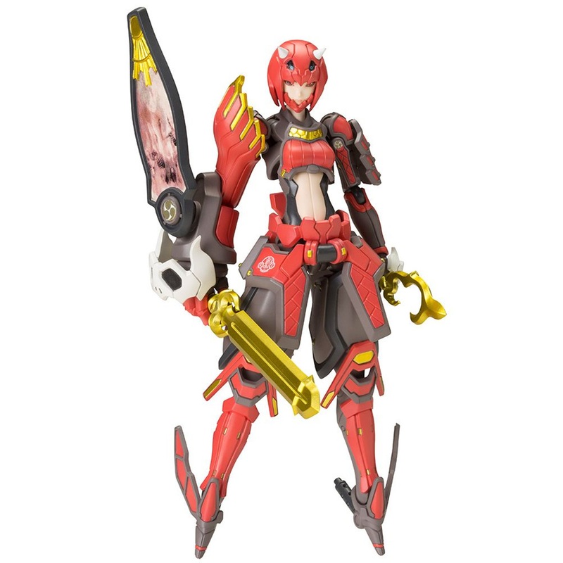 Kotobukiya 1/12 Phantasy Star Online 2 Vermilion Guardian Shiki Plastic Model
