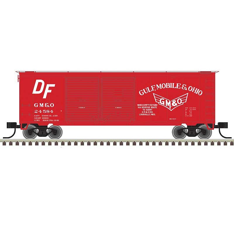 N 40’DD Boxcar GM&O 24507