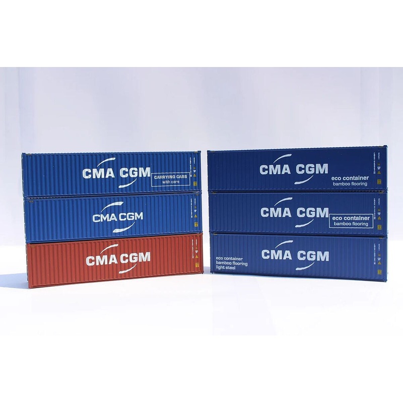 N CMA/CGM 40′ High Cube Container 6pk