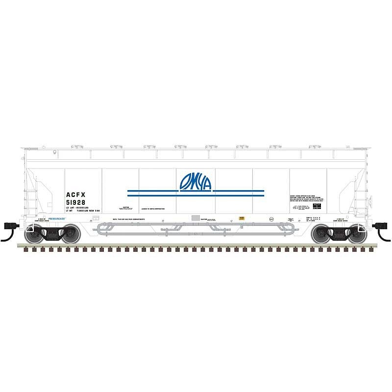 Pressuraide Covered Hopper OMYA #51928