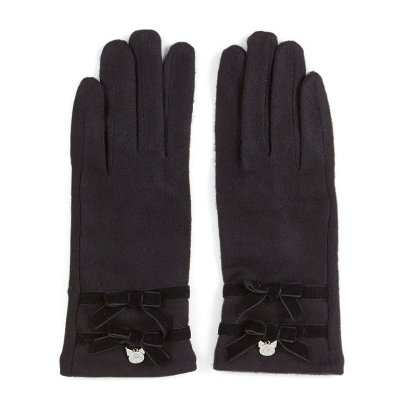 Sanrio Smartphone Gloves Kuromi (Ribbon)