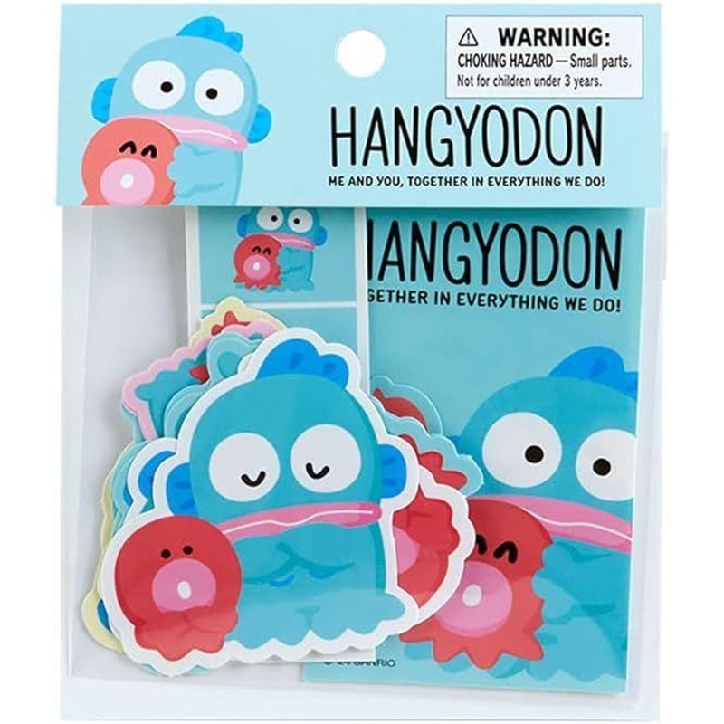 Sanrio Sticker Set Hangyodon (The Usual Two)
