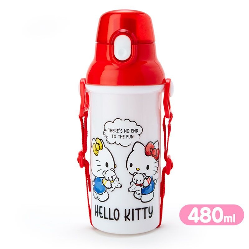 Sanrio Water Bottle Hello Kitty 480ml