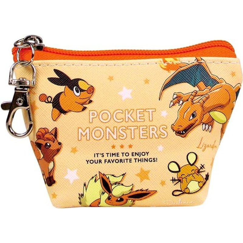 T’s Factory Pokemon Center Triangular Mini Pouch Colors/Orange