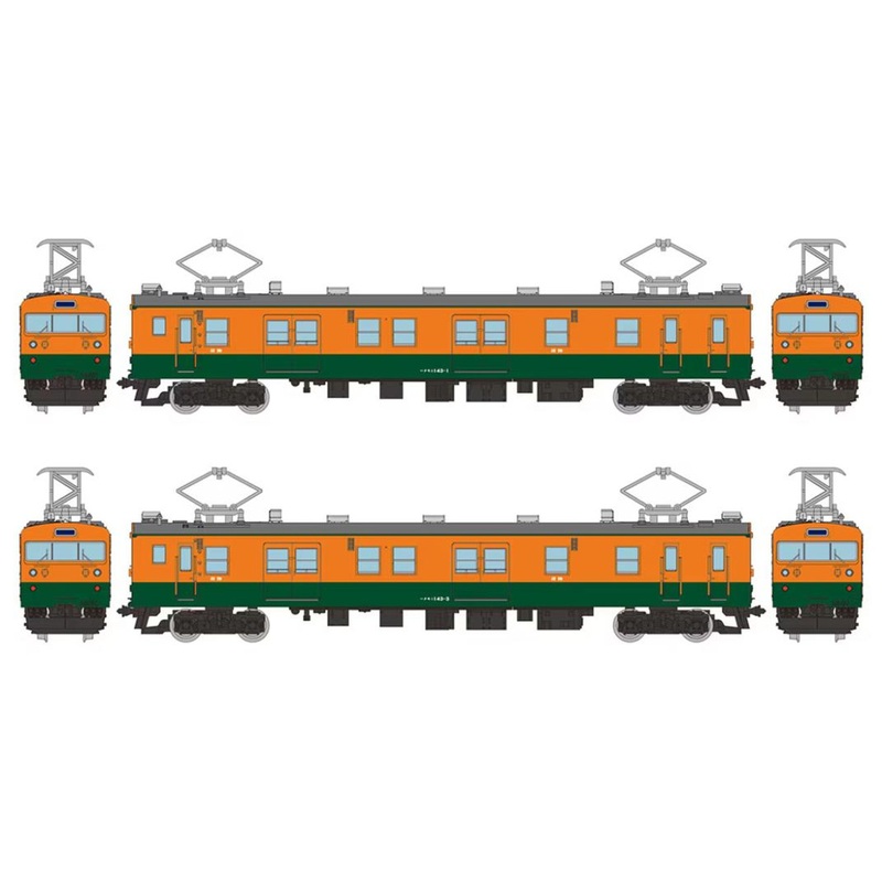 Tomytec JNR KUMONI Type 143 2 Cars Set (N scale)