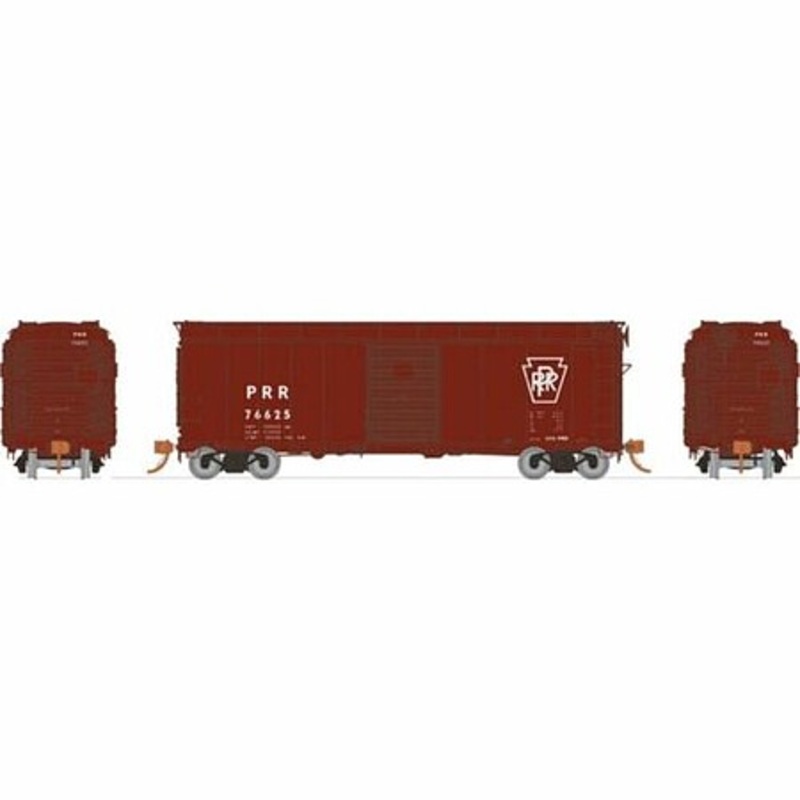 X31A Single-Door Boxcar PRR Plain Keystone