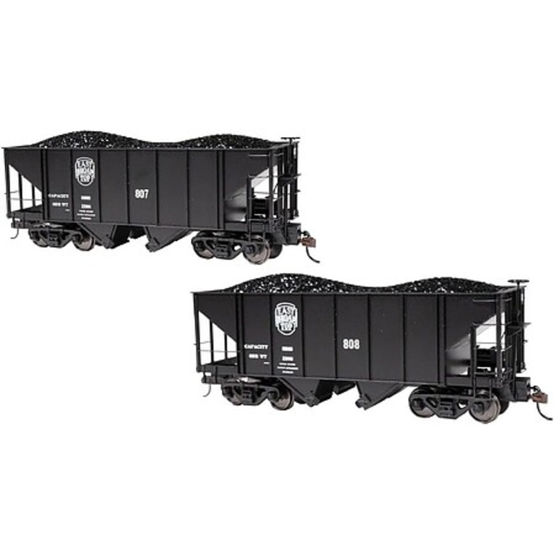 2-Bay Steel Hopper East Broad Top #807 & #808