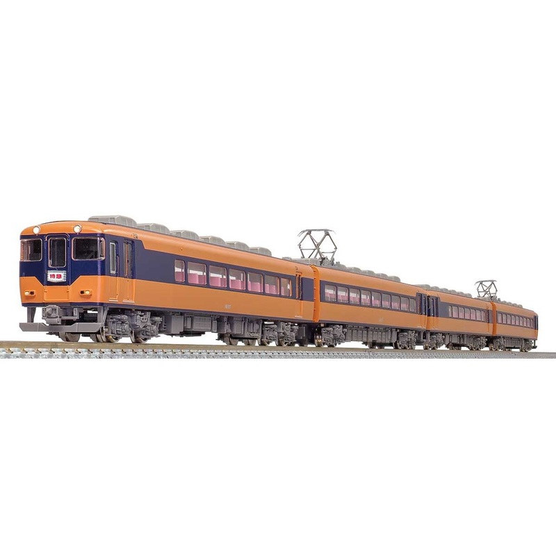 Greenmax 31644 Kintetsu Series 16000 (with Smoking Room/Old Painting) 4 Cars Set (N scale)