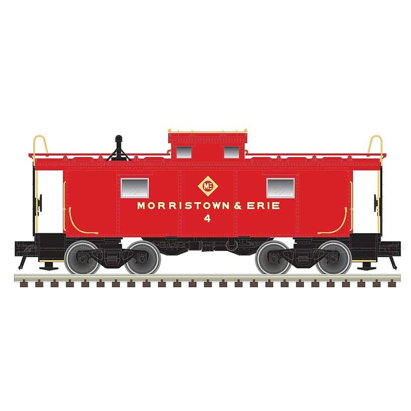 Ne-6 Caboose Morristown & Erie #4