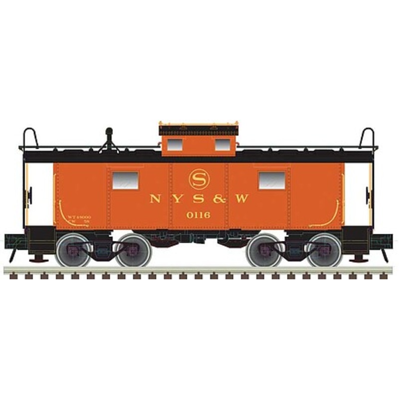 Ne-6 Caboose New York, Susquehanna and Western #116