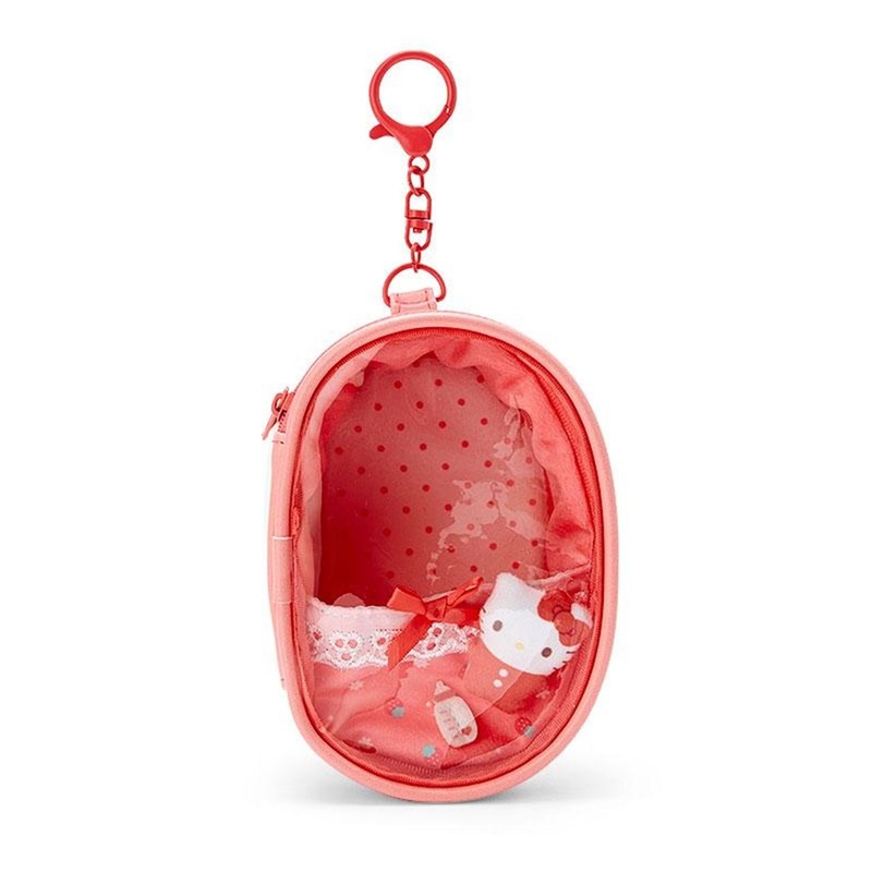 Sanrio Cradle Shaped Pouch for Plush Toy Hello Kitty Enjoy Idol