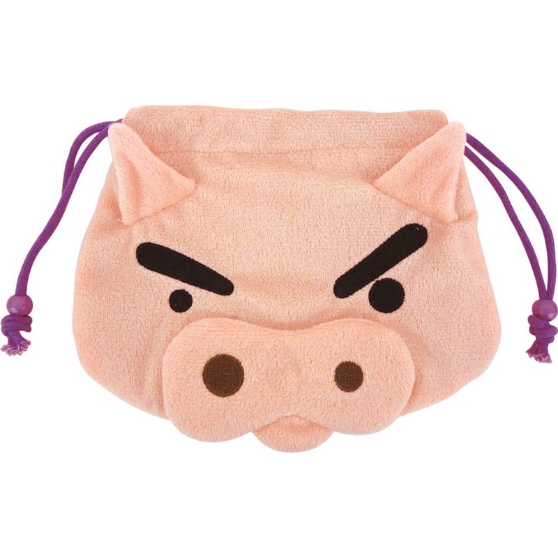 T’s Factory Plush Drawstring Bag Bribrizaemon Crayon Shin-chan