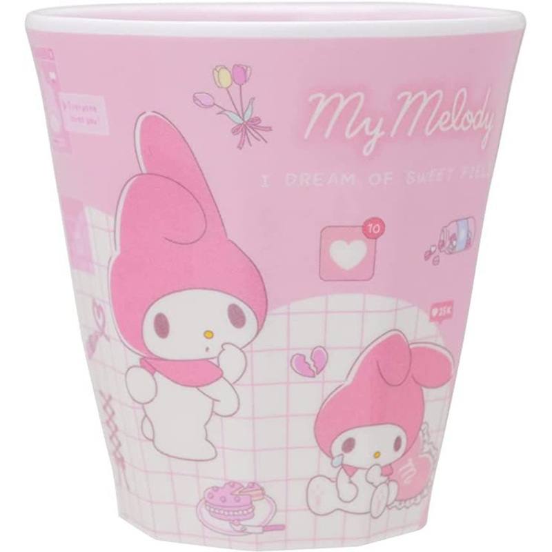 T’s Factory Sanrio W Printed Melamine Cup My Melody