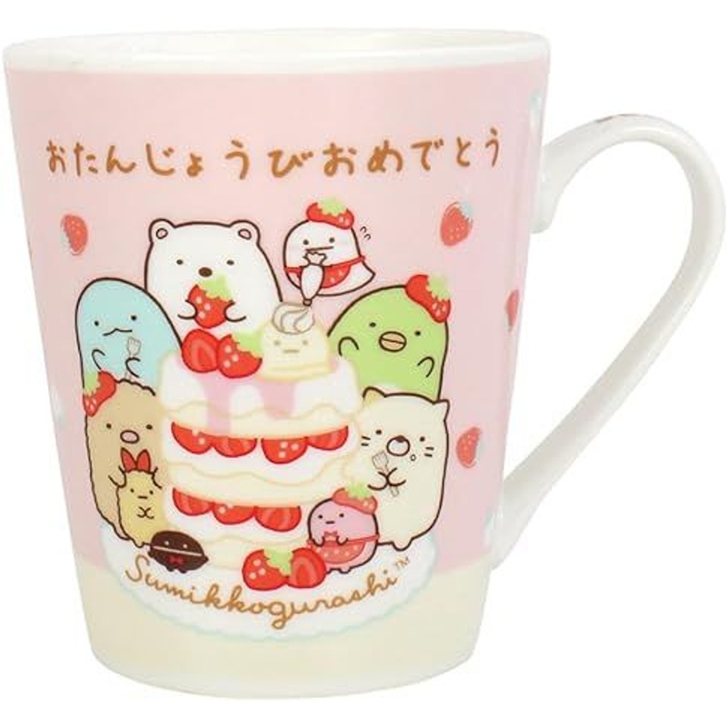 T’s Factory Sumikko Gurashi Mug ‘Happy Birthday’