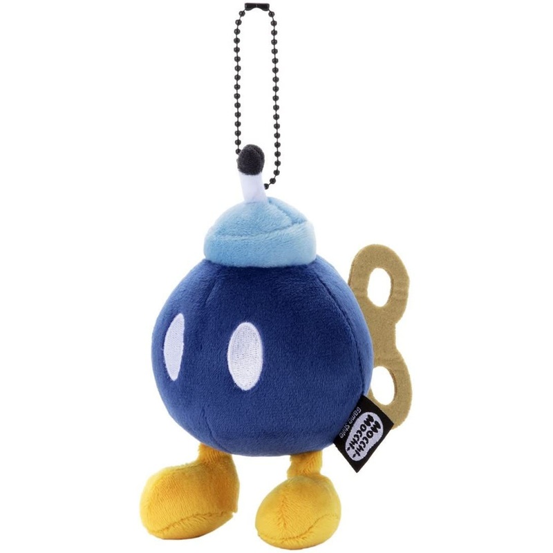 Takara Tomy A.R.T.S Mocchi Ball Chain Mascot Mario Kart Bob-omb