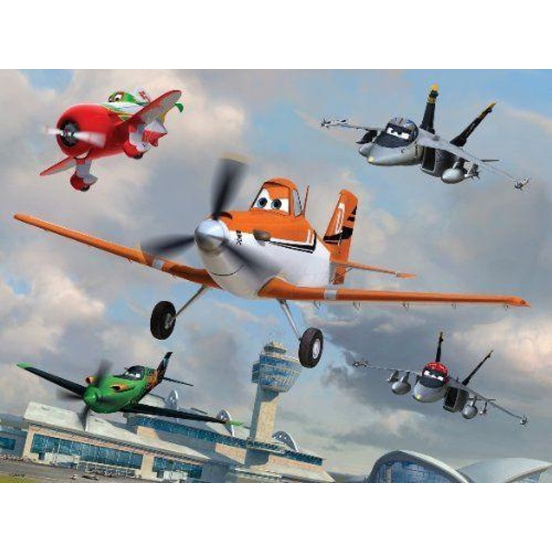 Tenyo DL-48-663 Jigsaw Puzzle Lenticular  Hologram Planes I’m the fastest!! (48 Pieces)