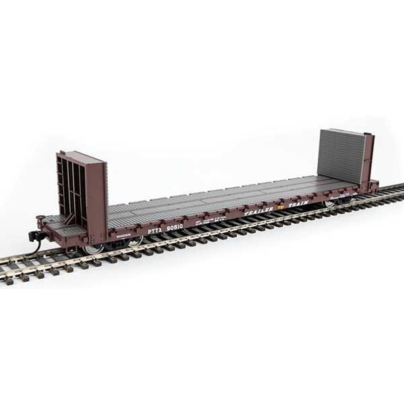 60′ Pullman-Standard Bulkhead Flatcar – Trailer Train #90610